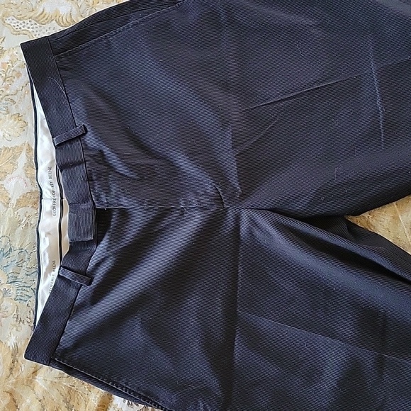 GEOFFREY BEENE PINSTRIPE TROUSERS - Picture 2 of 10
